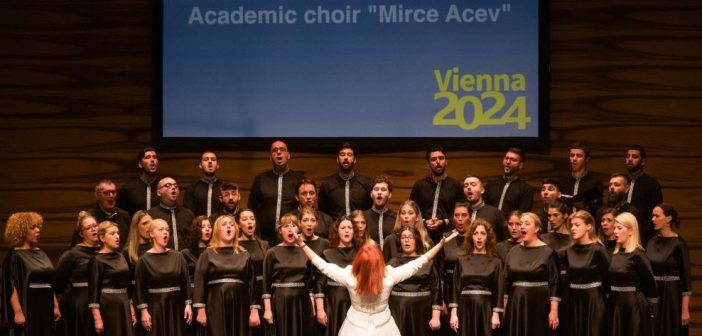 „Најголемо достигнување во кариерата“- Петар Узунов од хорот „Мирче Ацев“ за златната награда на престижен фестивал во Виена